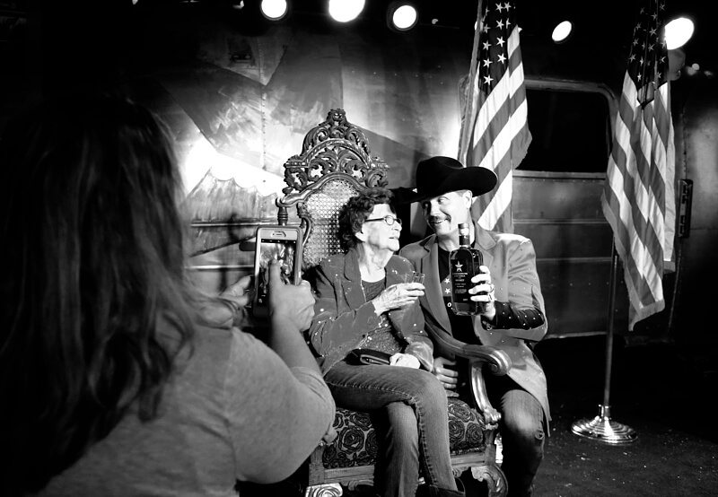 Granny Rich and grandson John Rich
