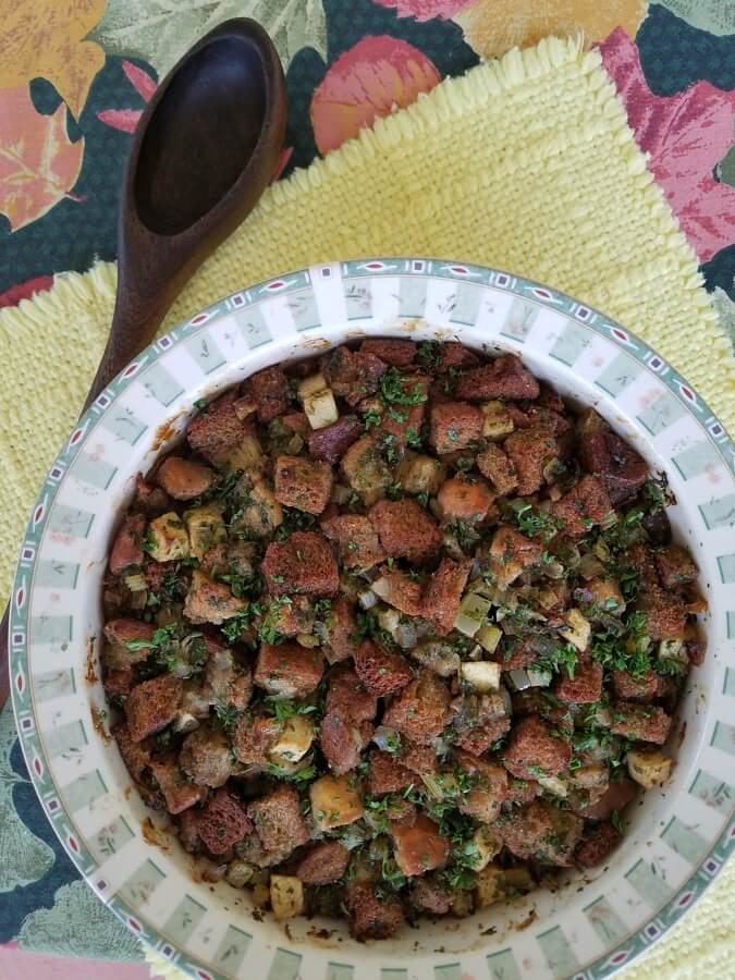 sage stuffing ouita michel