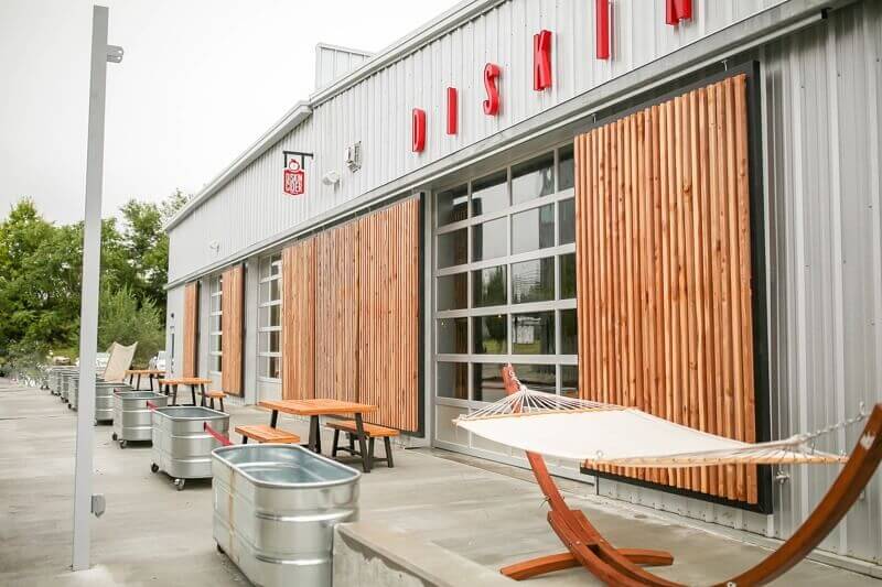 Patio at Diskin Cider in Wedgewood-Houston