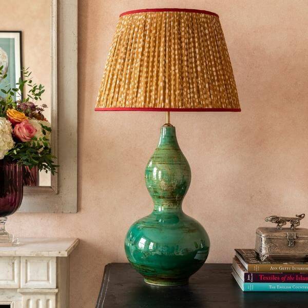 Lampshade, $195 to $355, at Lumen Lamps | Image: Penny Morrison Lampshade from at Lumen Lamps