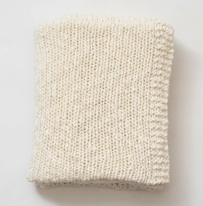 Knit throw, $150, at Providence Interiors | Image: Providence Interiors Nashville FINDS November: Knit throw at Providence Interiors
