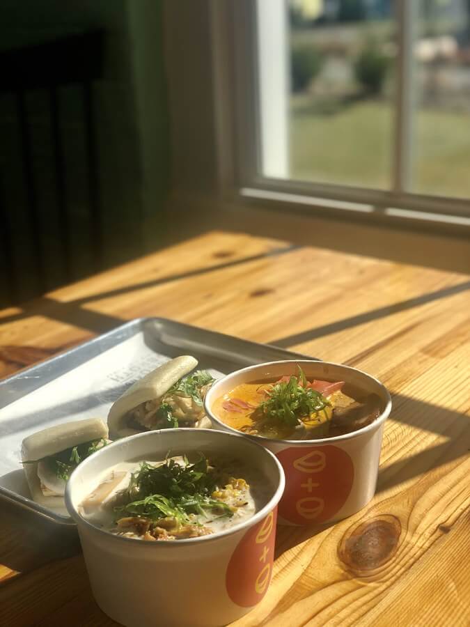 Boa and Broth, a concept by the famed Moffett Restaurant Group, offers tasty buns and ramen. Image: Zoe Yarborough Boa and Broth Charlotte