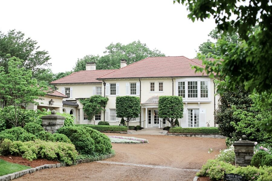belle meade wedding- exterior