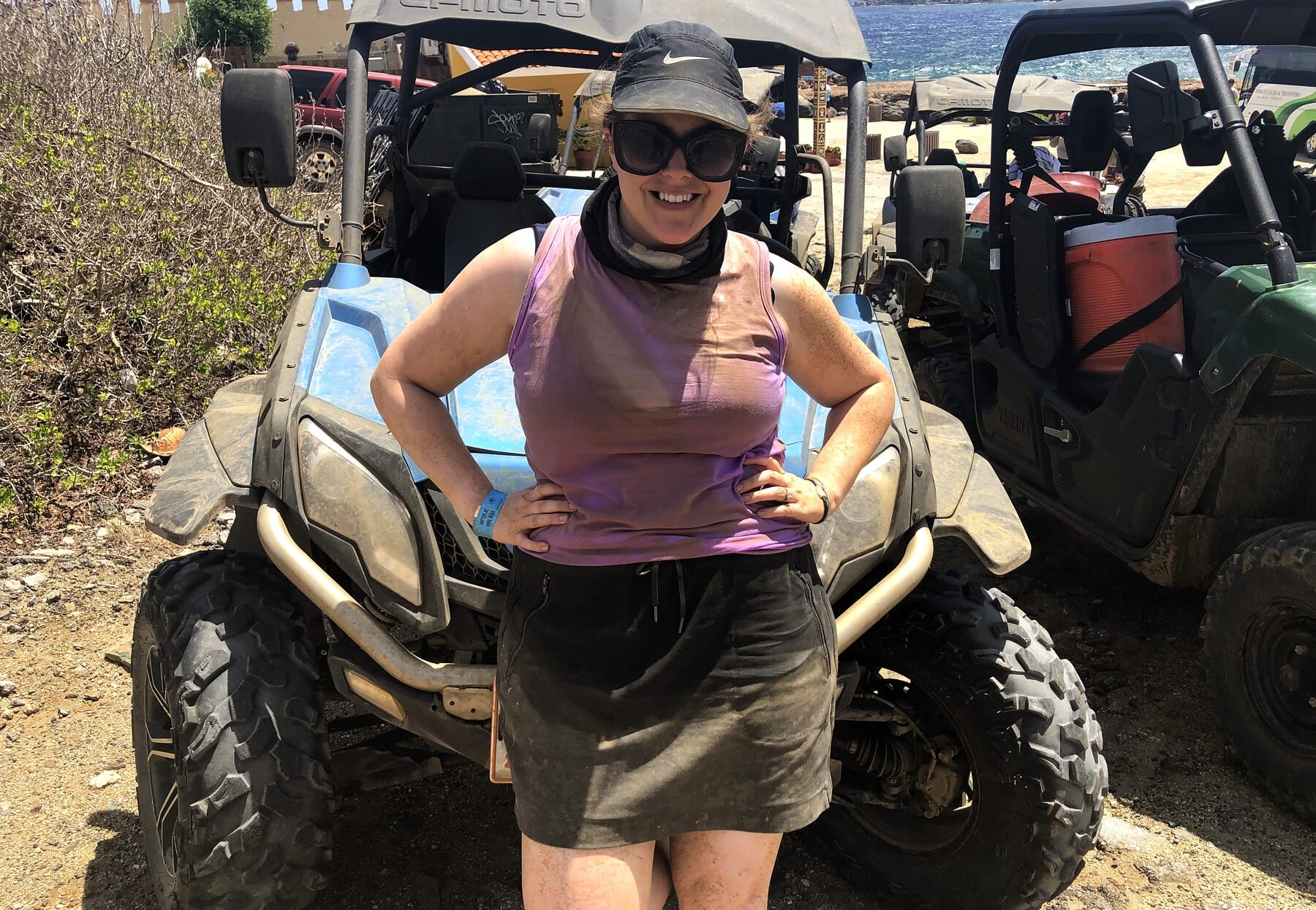 you may get dirty on your aruba vacation
