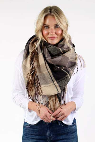 Scarf, $48, at e.Allen | Image: e.Allen Nashville gift guide: Scarf at e.Allen