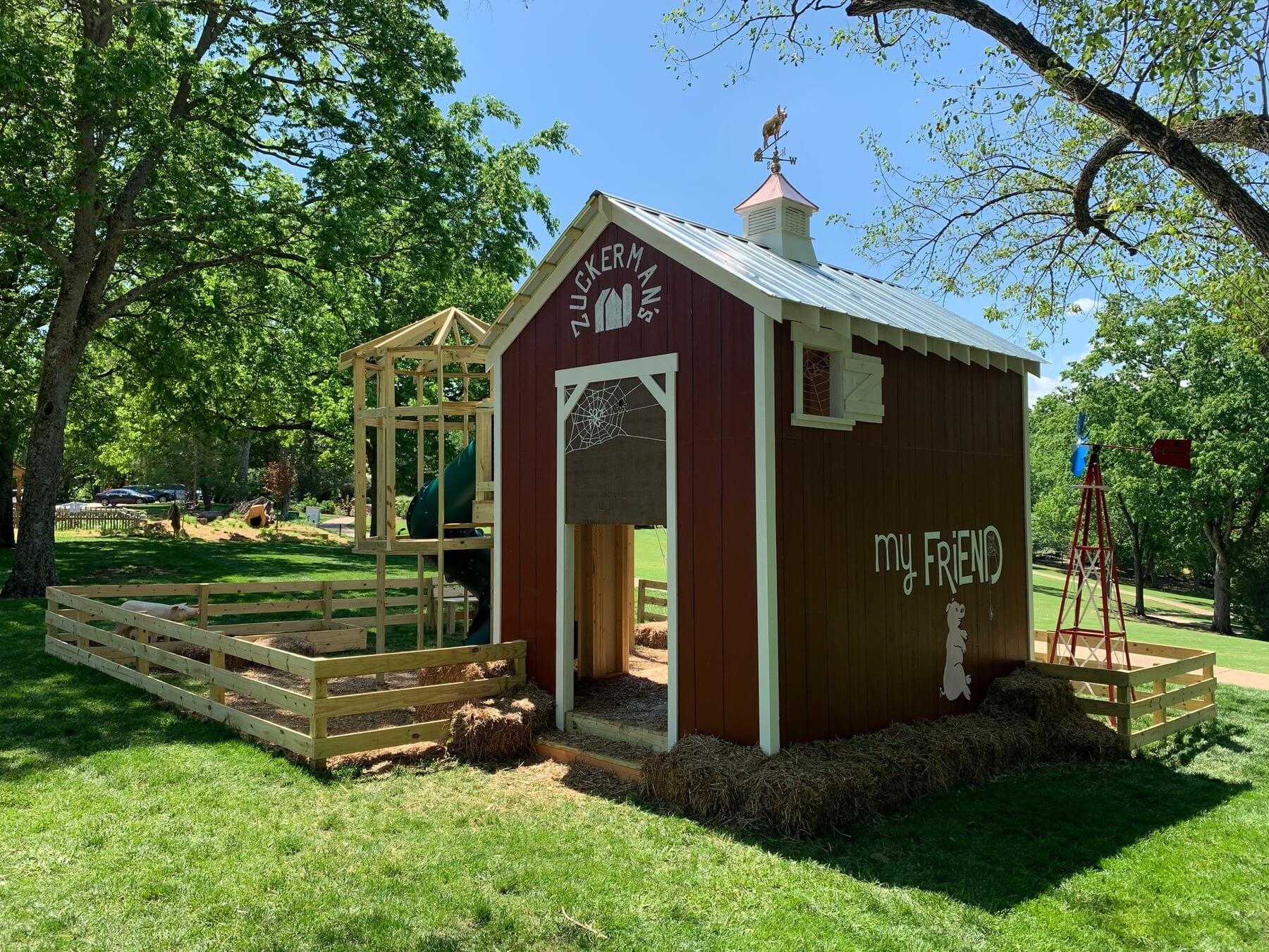 The Wills company's 2019 favorite design project, Charlotte's Playhouse, at Cheekwood