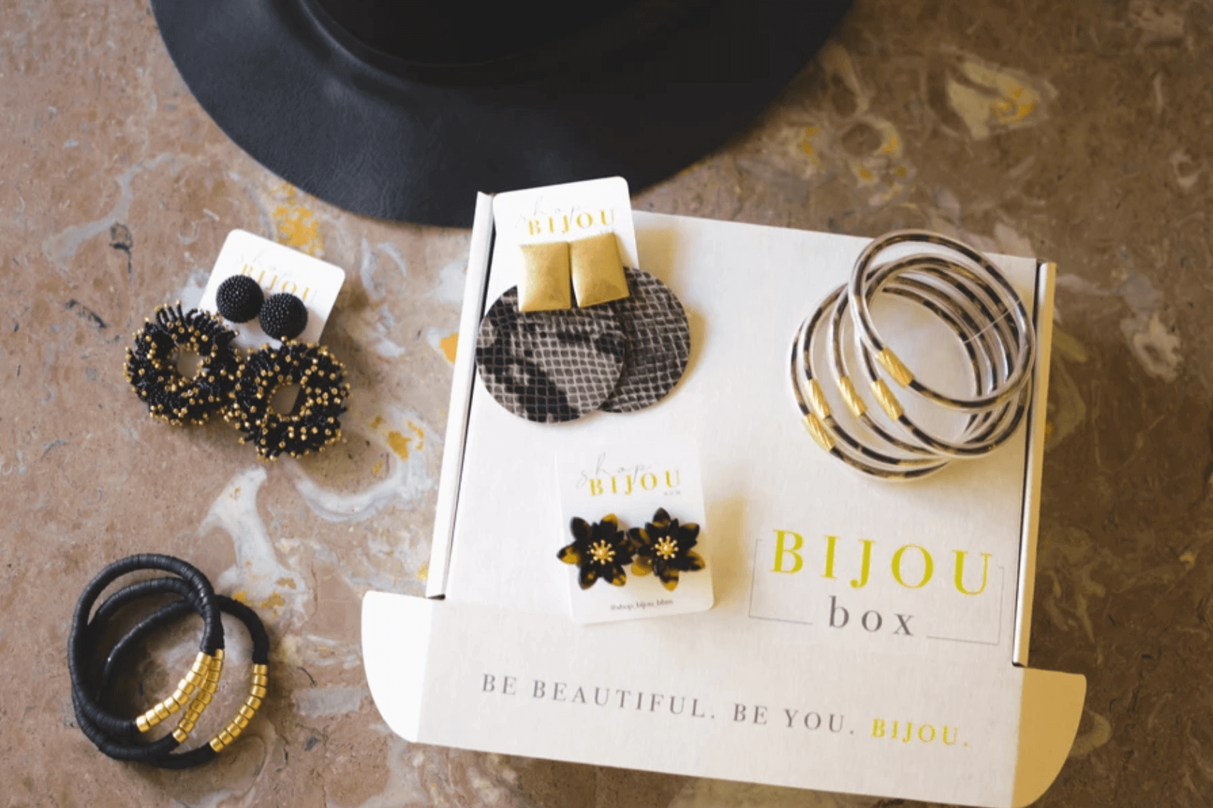 Bijou subscription box, $50, from Shop Bijou BHM | Image: Shop Bijou BHM Birmingham holiday gift guide: Bijou subscription box from Shop Bijou BHM