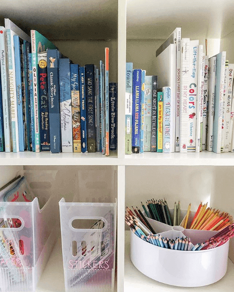 An organized home can make all the difference in setting up 2020 for success! | Image: Organize BHM Organized playroom by Organize BHAM January FINDS