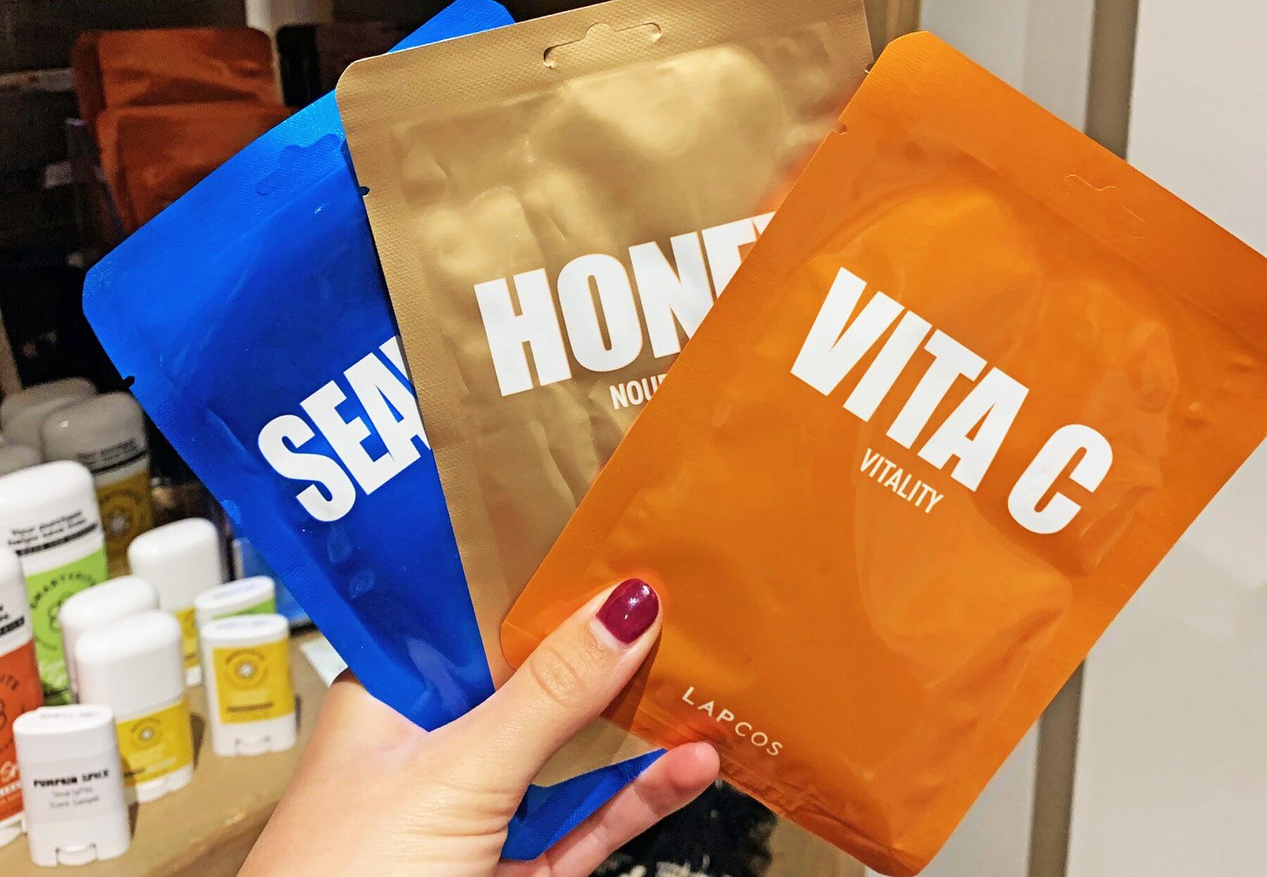 Face masks, $4 each at Wrapsody Three wrapsody face masks for January FINDS