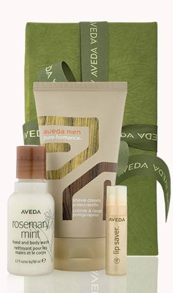 Men's Aveda set, $41, at Pavo Salon Spa | Image: Aveda Men's Aveda Gift Set