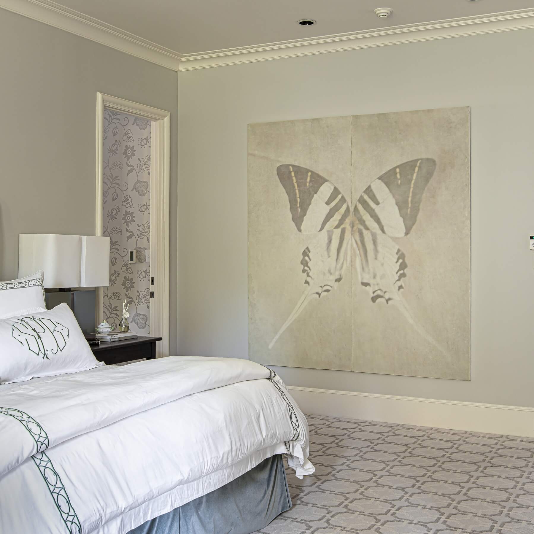cohesive home design — wallpaper and art