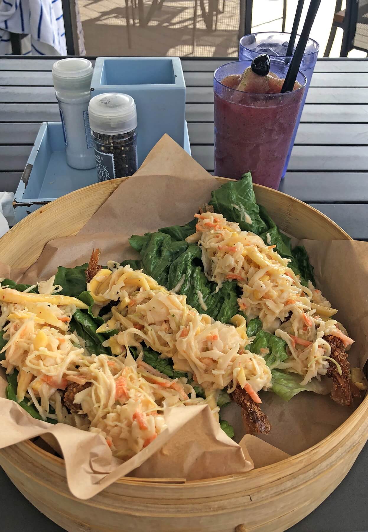 shrimp wraps on your aruba vacation