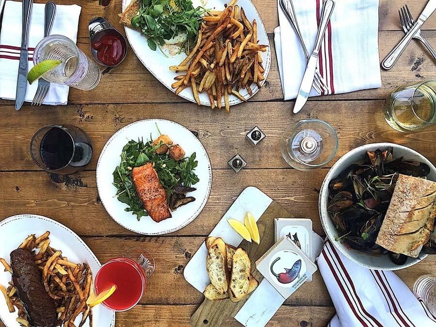 Crepe Cellar does everything right. Order its namesake, of course, but don't shy away from dishes like the mussels and the crispy Brussels. A spread of dishes from Crepe Cellar