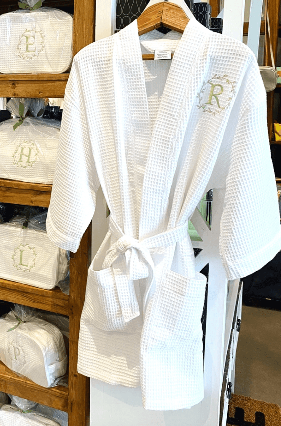 Waffle knit bathrobe, $46, from Wrapsody | Image: Wrapsody Birmingham FINDS January: Waffle knit bath robe from Wrapsody