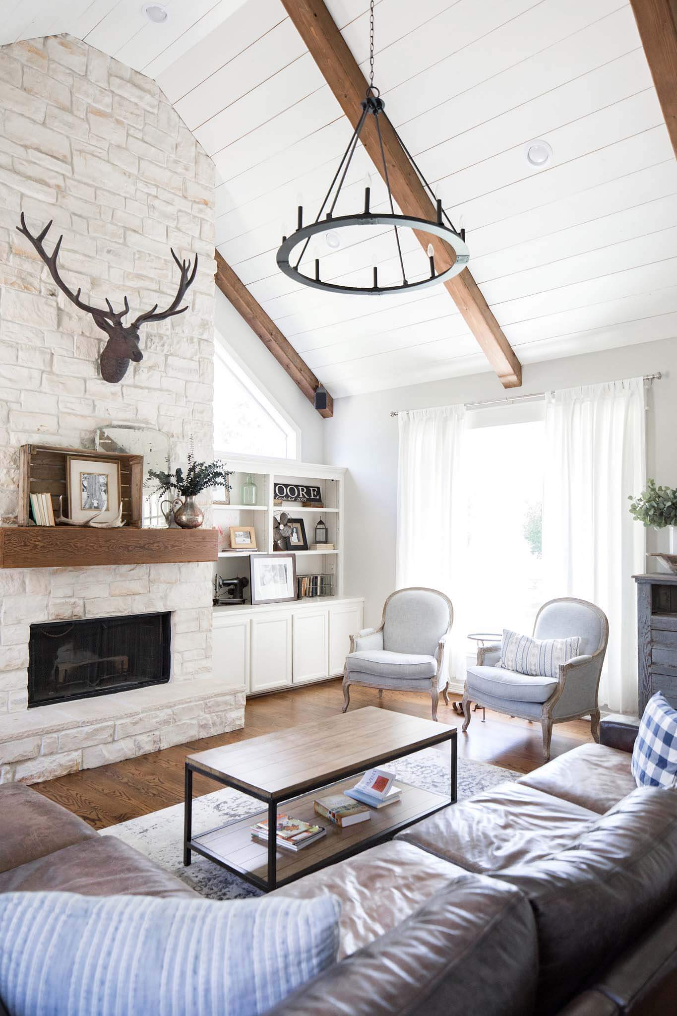 View of Check Out This Beautiful Farmhouse Renovation