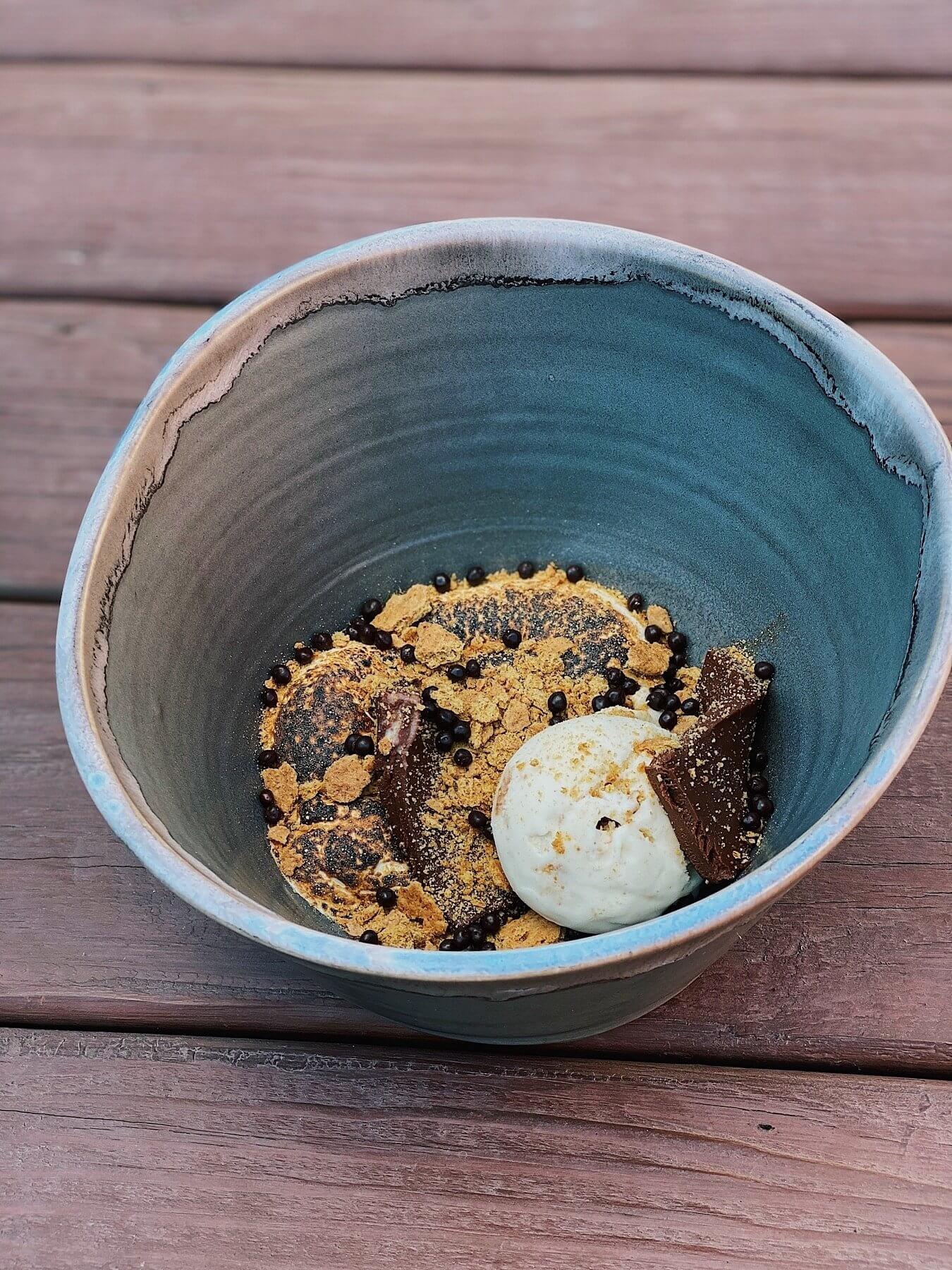 S'more chocolate dessert from Saint Stephen