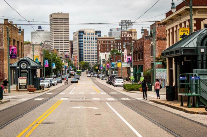 Hello, February! Image: Joseph Ozment downtown Memphis