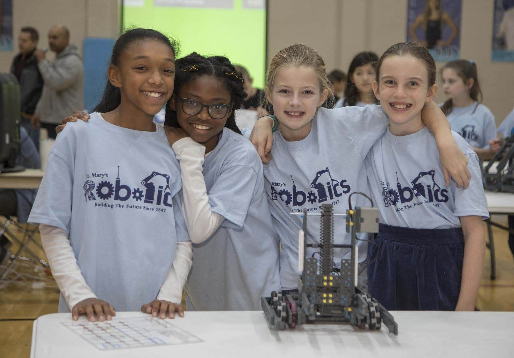 All-girls robotic team is building the future, now