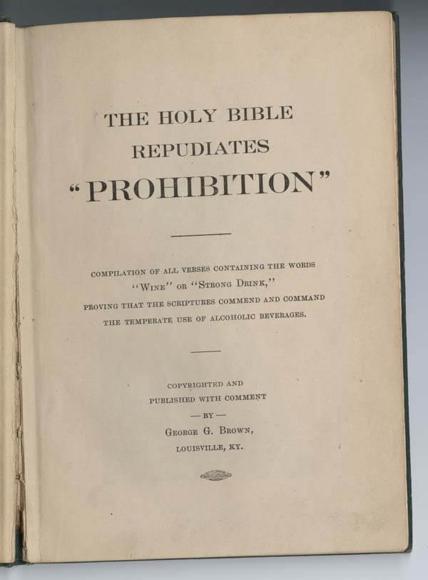 TheHolyBibleRepudiatesProhibition