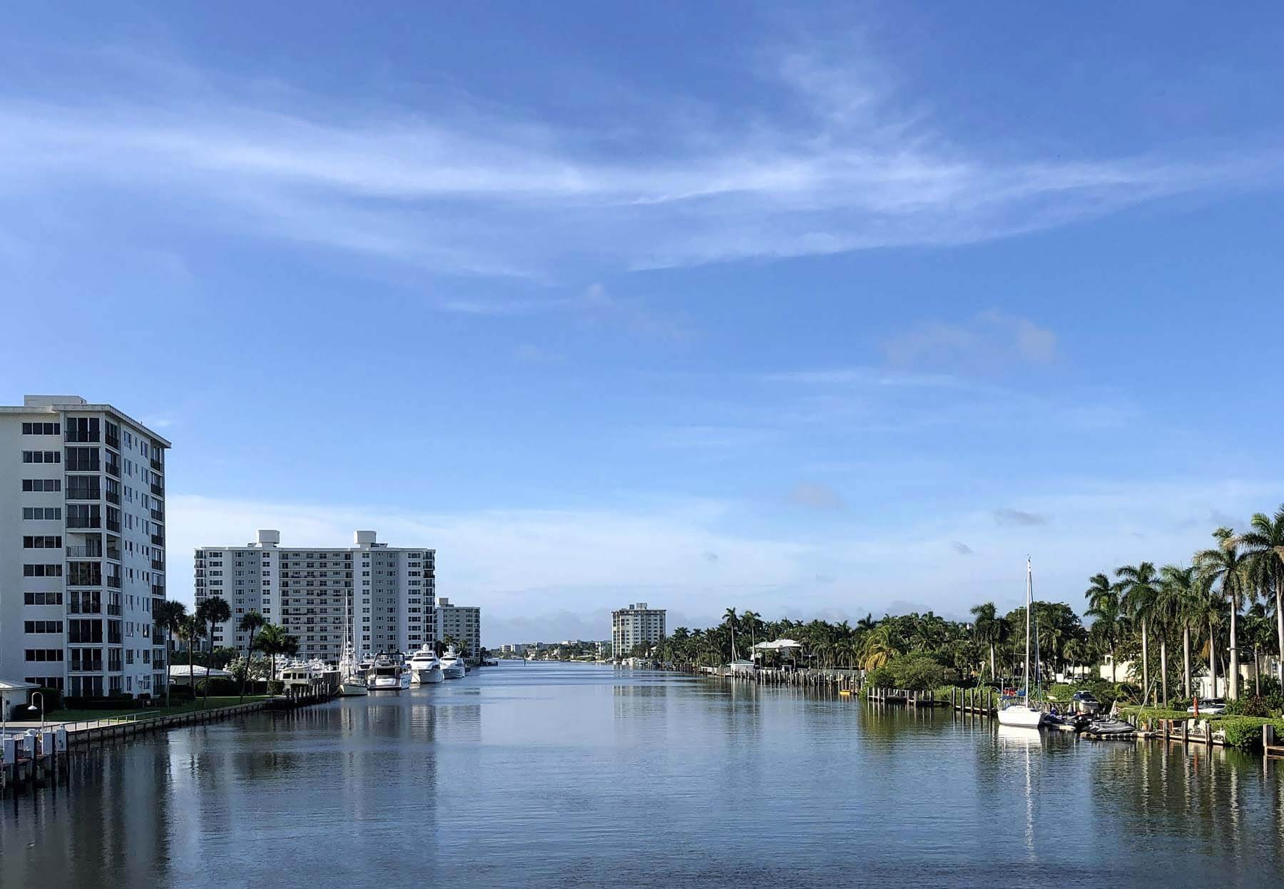 Intracoastal view from Delray Beach