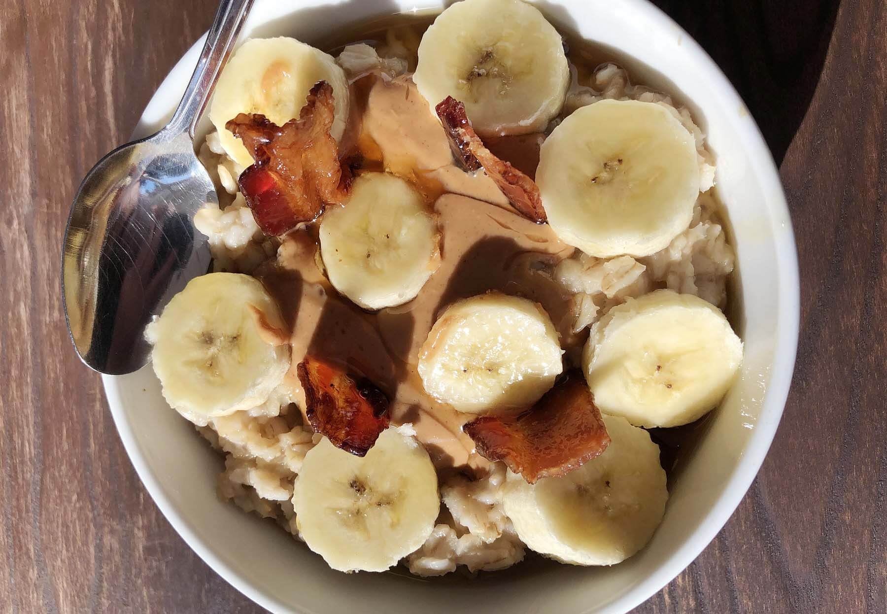 The Elvis Oatmeal Bowl