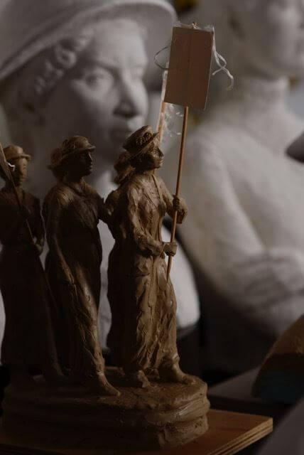 Women's Suffrage Monument Maquette from Alan LeQuire