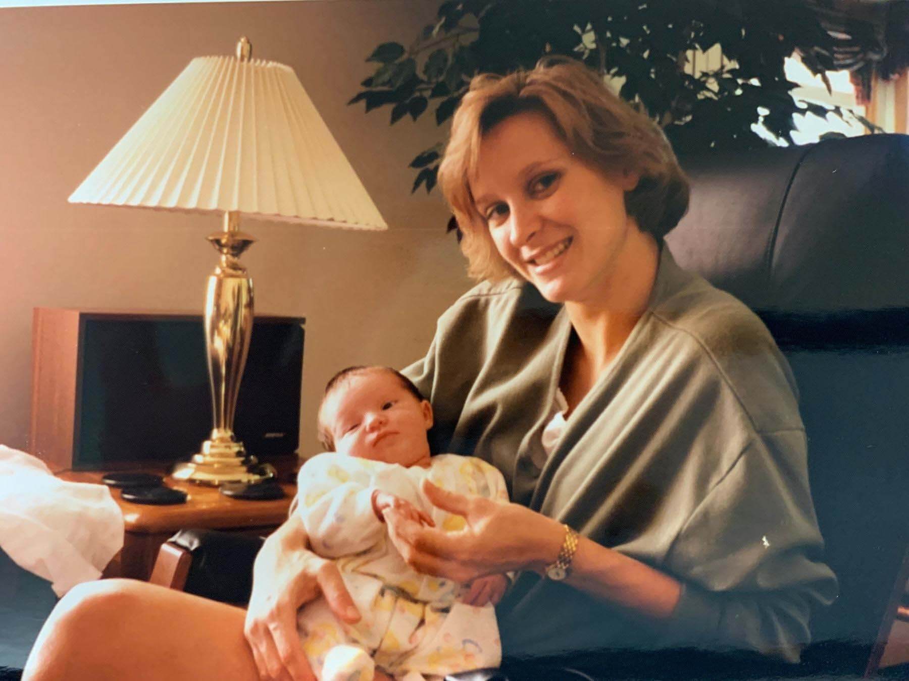 Peyton and her mom