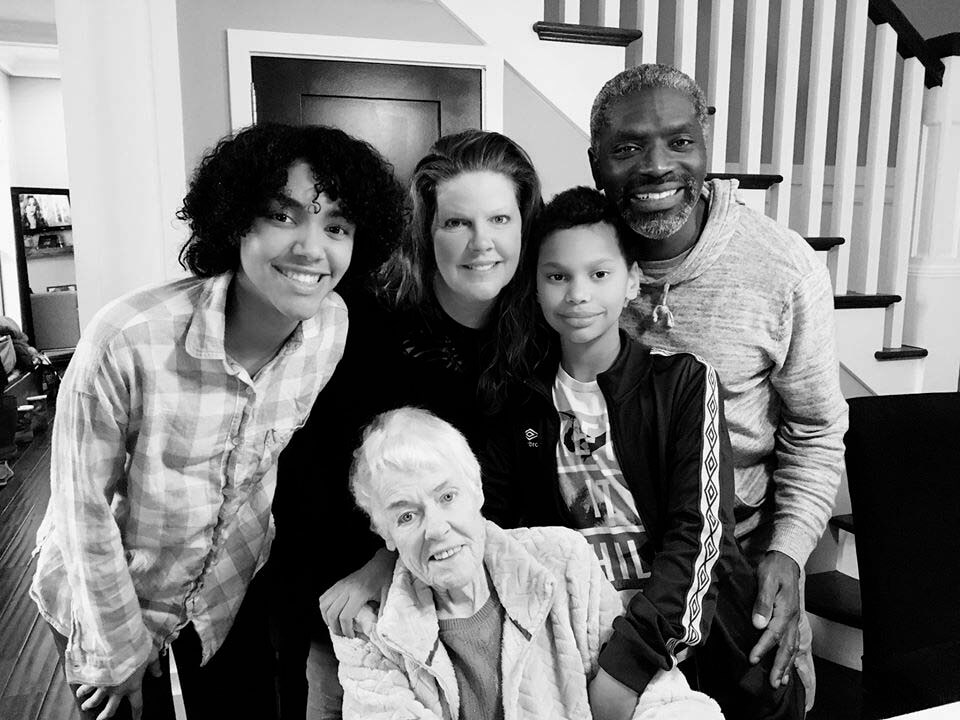 Moe Loughran and family
