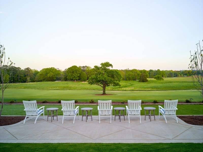 View from the Inn at Pursell Farms — a great corporate and company retreat destination