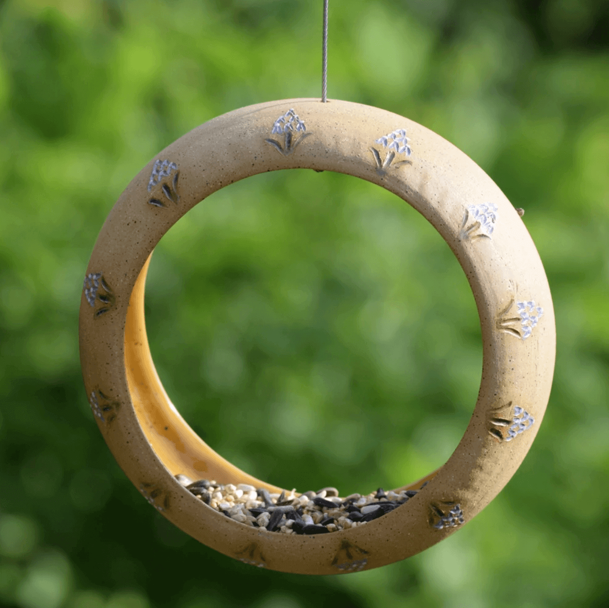 Pottery bird feeder, $20, from Alabama Goods | Image: Alabama Goods Birmingham FINDS March: Pottery bird feeder from Alabama Goods