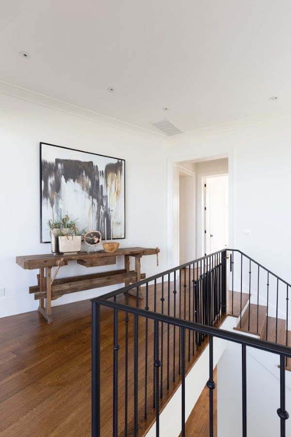 Upstairs hallway in Memphis home