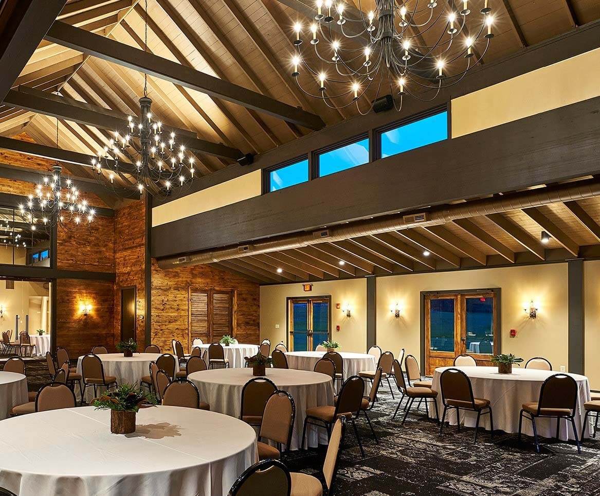 Meeting room at Pursell Farms