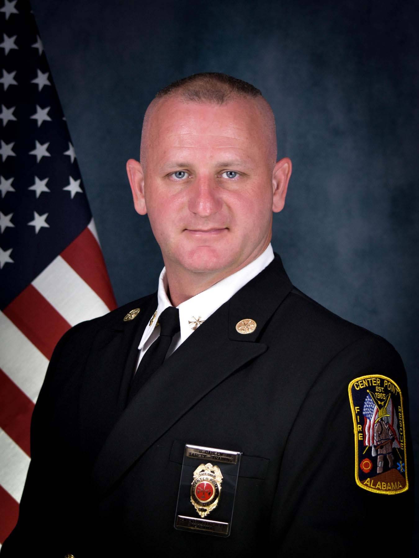 Brandon Dahlen, Battalion Chief of Training and Safety at Birmingham's Center Point Fire District
