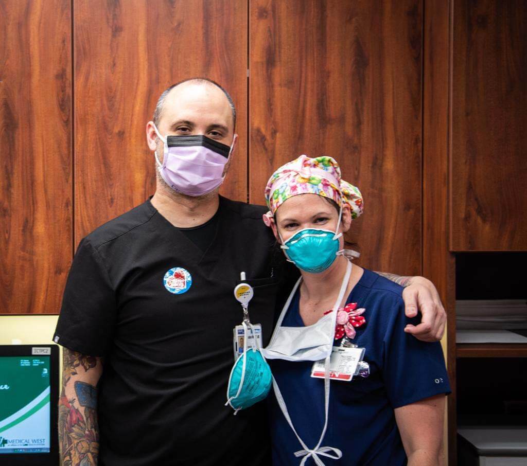 Dr. Brandon White, pandemic worker and founder of BHMcares