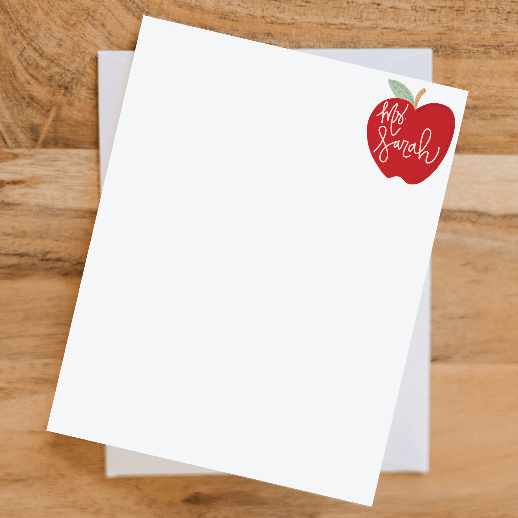 Custom notecard set from Genuinely G Designs