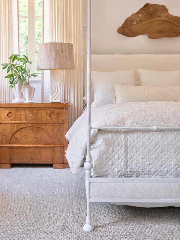 Bedroom by Phoebe Howard at 2020 Southeastern Designer Showhouse & Garden