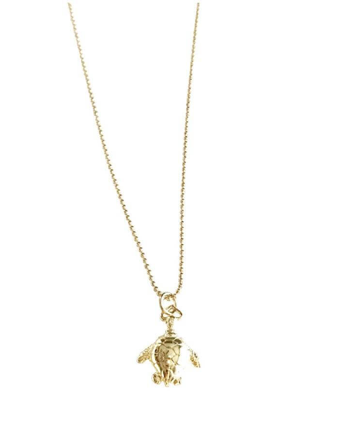 Turtle necklace, $35, at Southern Muse | Image: Southern Muse Turtle necklace at Southern Muse