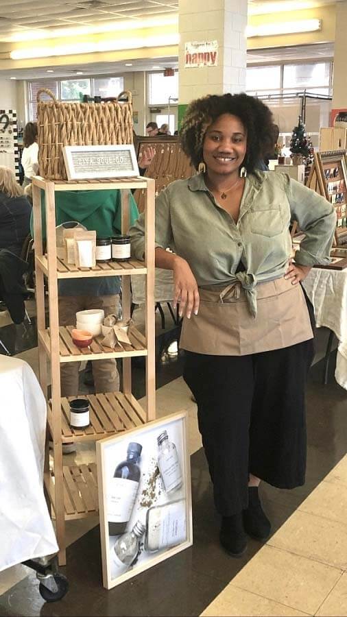 keneisha malone of Ziya Soul — a black woman-owned business