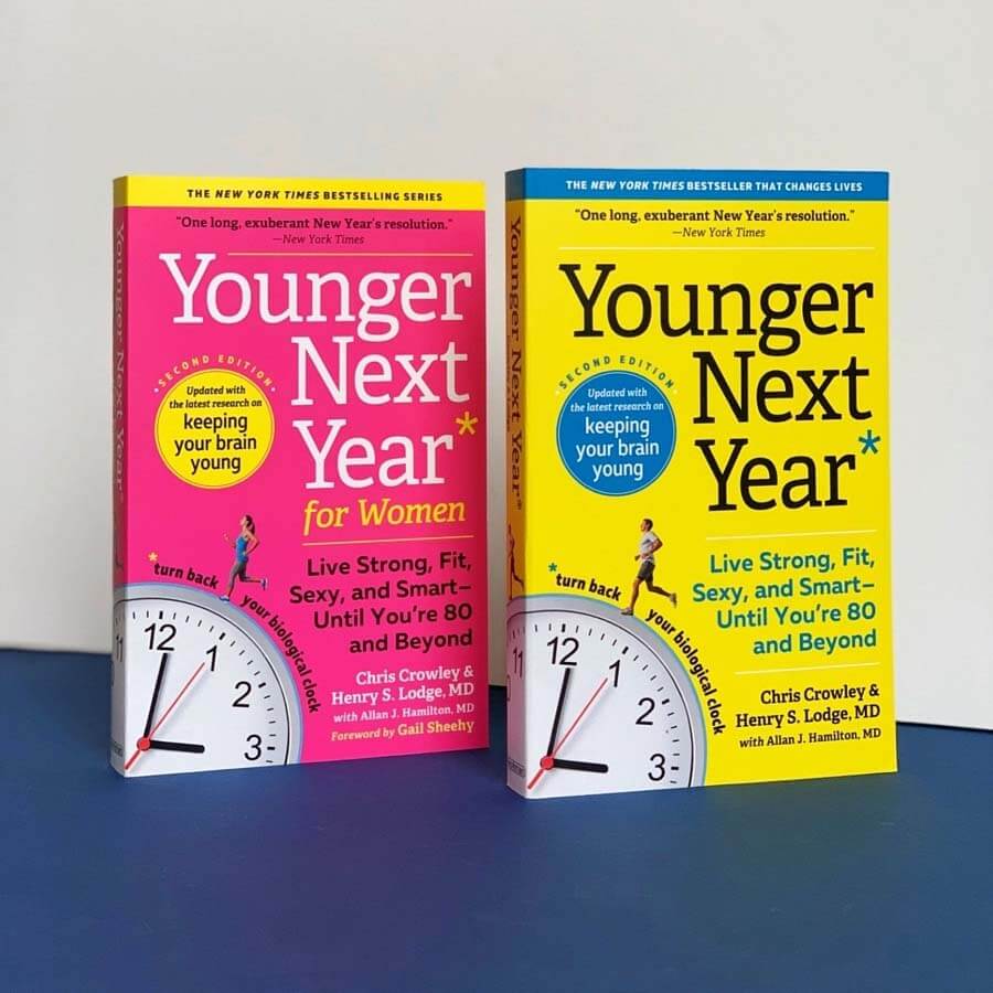 The authors recently released a 2020 edition of both New York Times bestsellers to keep all the great info up-to-date! Younger Next Year Books