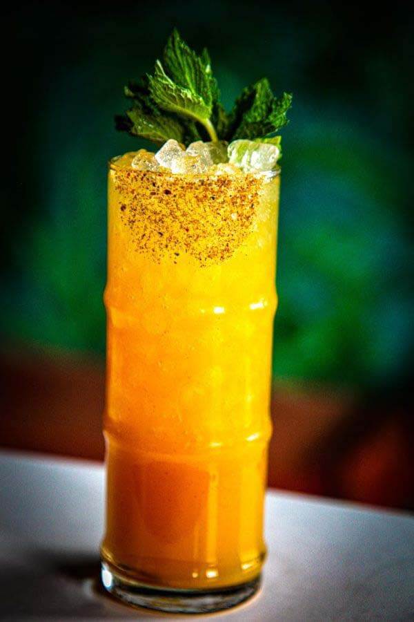 Maya Bay cocktail with fascinating backstory at Pearl Diver