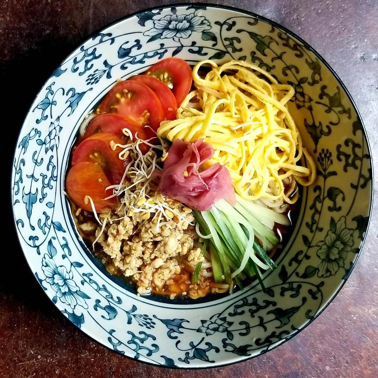 Cold ramen at Miel