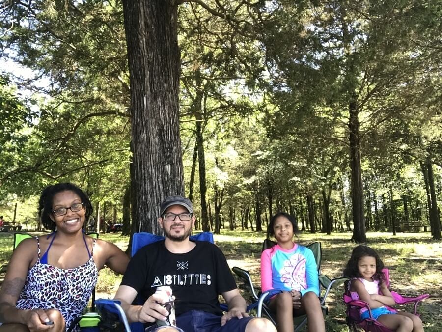 Vonne and Matt Atkinson enjoy outdoors with their kids