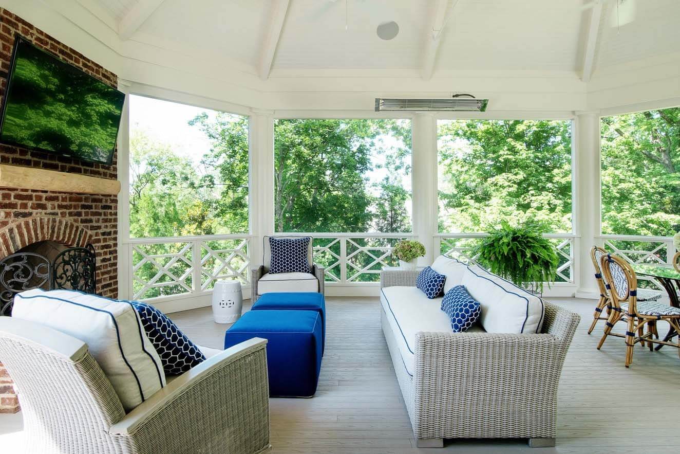 A Nashville Porch Built from Virginia Memories