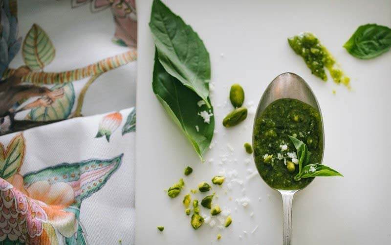 Freezer hacks: frozen basil can be used for pesto