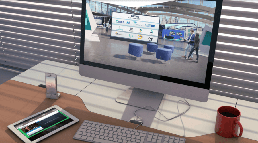 6Connex mockup for a virtual retreat