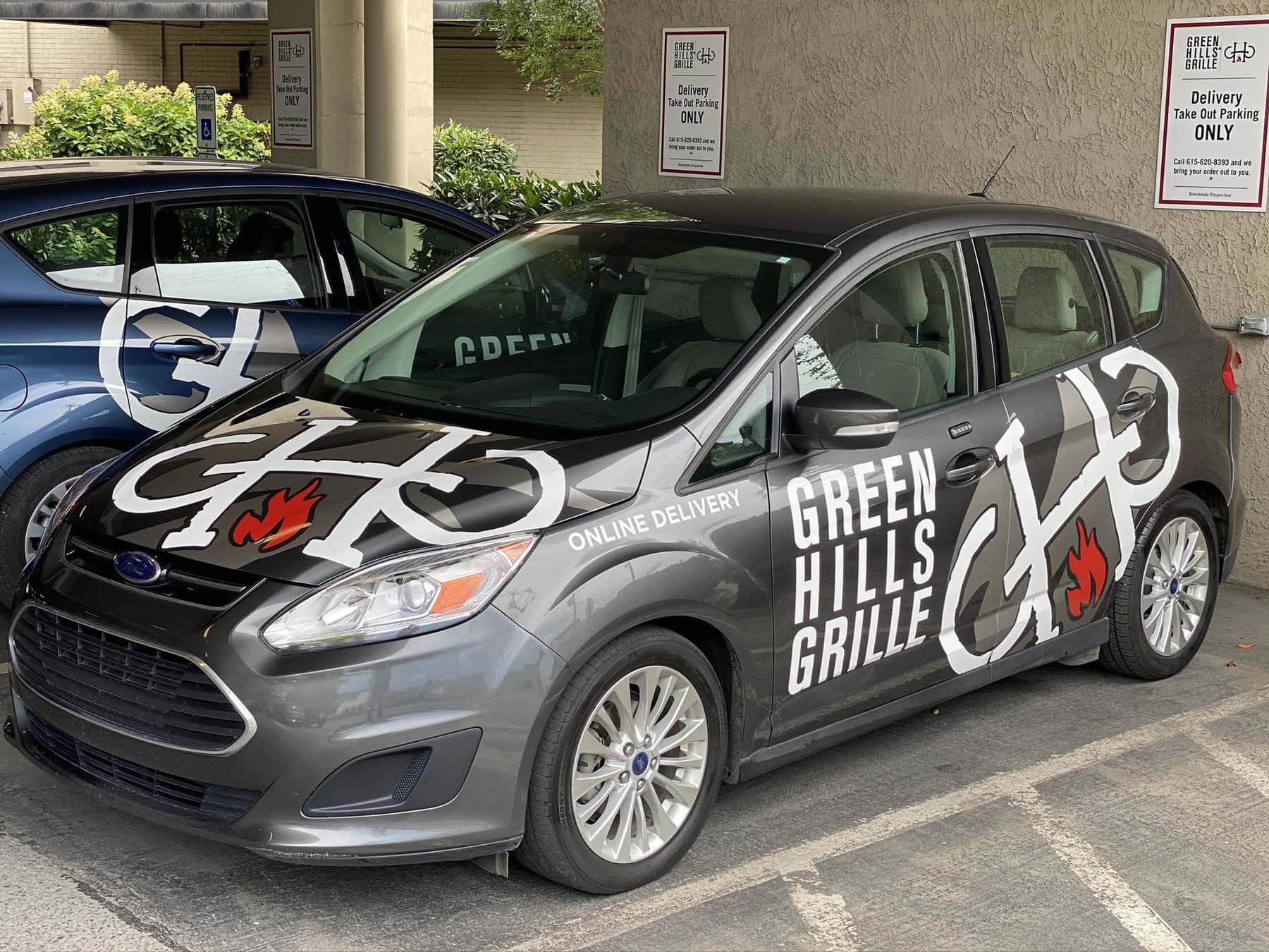 green hills grille delivery cars