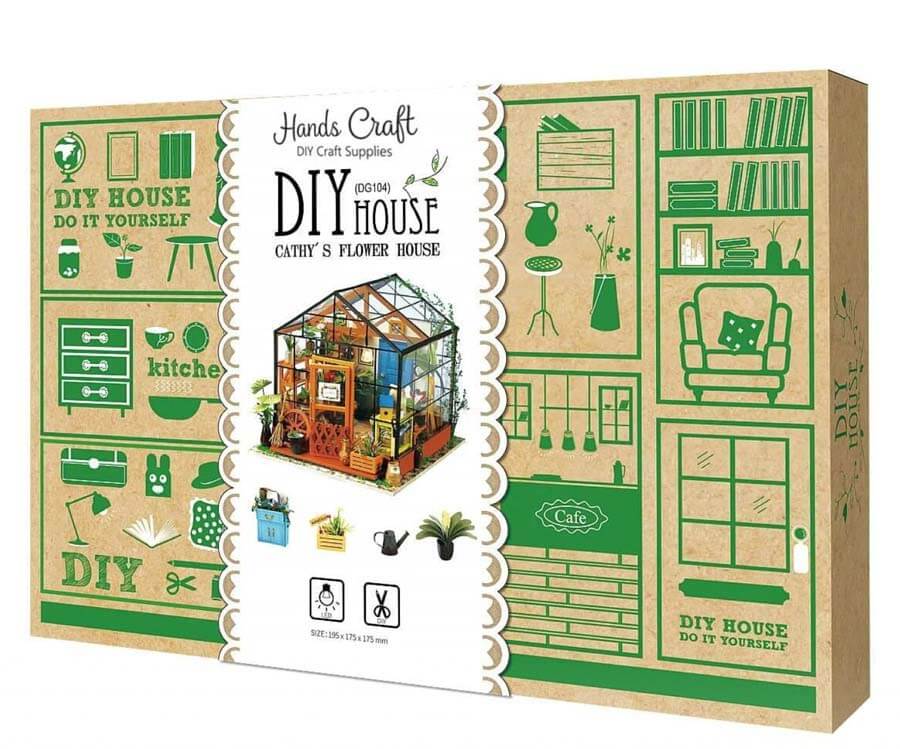 DIY house, starting at $40, at Pickering Boxwood | Image: Pickering Boxwood DIY mini house from Pickering Boxwood