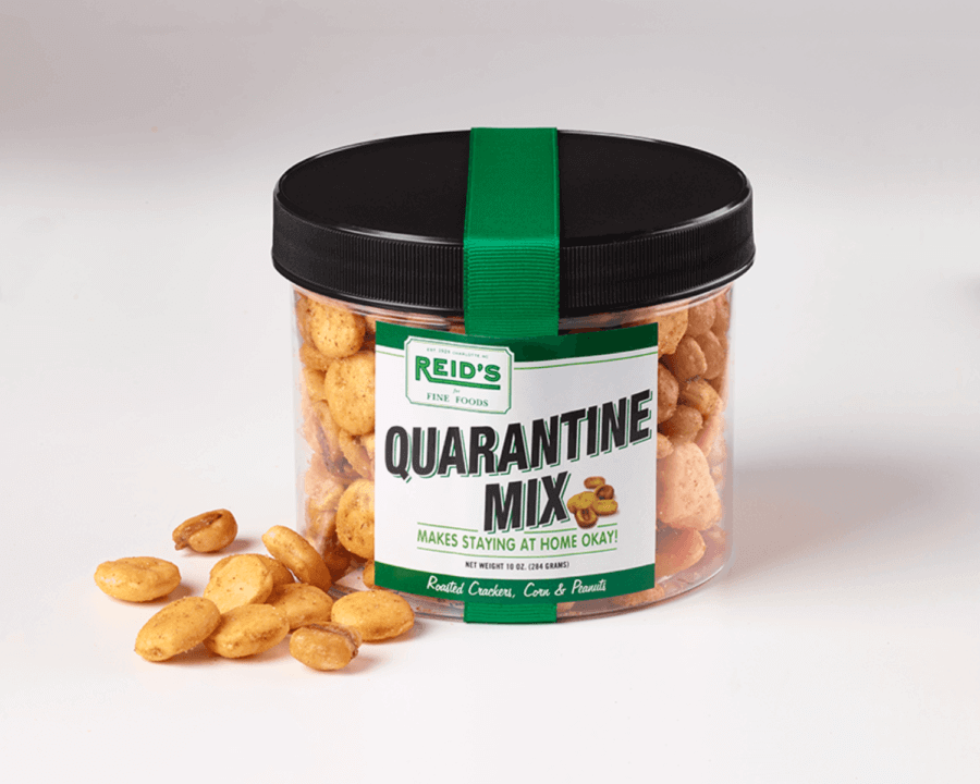 Snack mix, $7.99 (5 oz.) or $10.99 (10 oz.), at Reid's | Image: Reid's Quarantine Mix