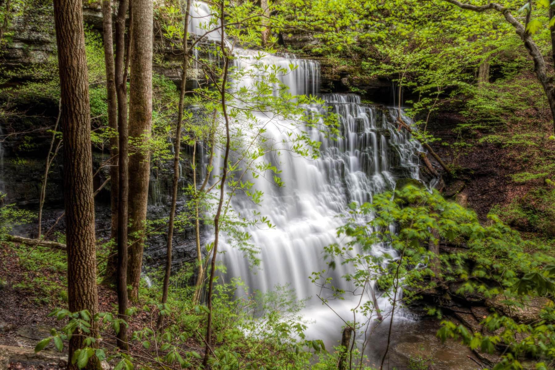 Machine Falls, a hidden hike in Tullahoma, TN 