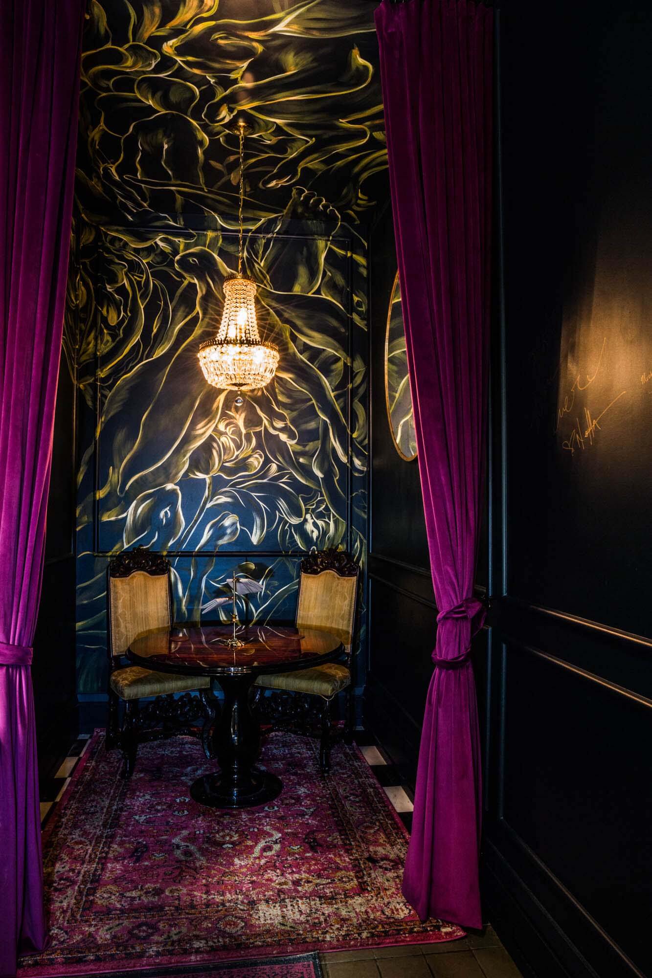 We can't wait for the Rabbit Hole to reopen this fall! Image: Henley The Rabbit Hole, a private dining space at Henley